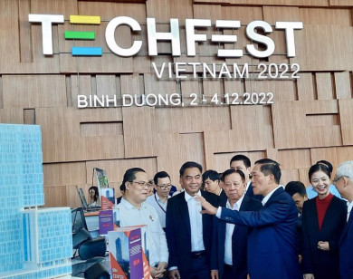 Bình Dương: Khai mạc ngày hội khởi nghiệp đổi mới sáng tạo quốc gia TECHFEST VIETNAM-2022