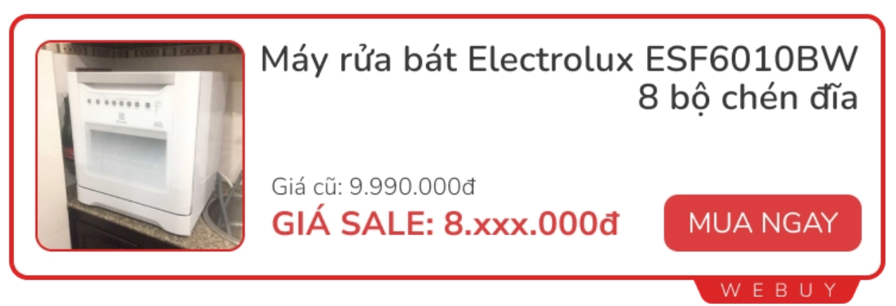 máy rửa bát chất lượng từ Electrolux