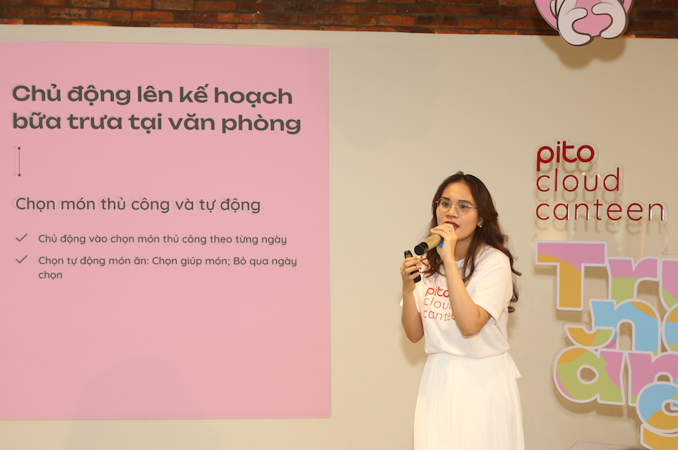 giải pháp cơm trưa văn phòng thông minh PITO Cloud Canteen