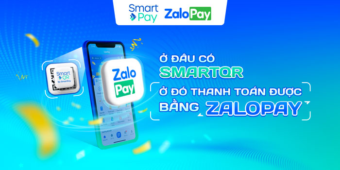 SmartPay hợp tác ZaloPay: Đẩy mạnh thanh toán qua mã QR