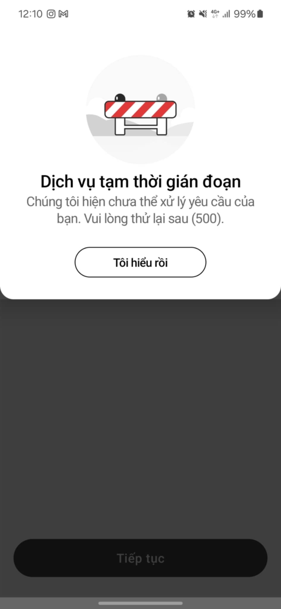 Khách hàng bức xúc vì app Techcombank lỗi dịp cận Tết