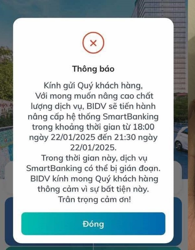 Bức xúc ngày cận Tết: App ngân hàng liên tục lỗi, có tiền không tiêu được