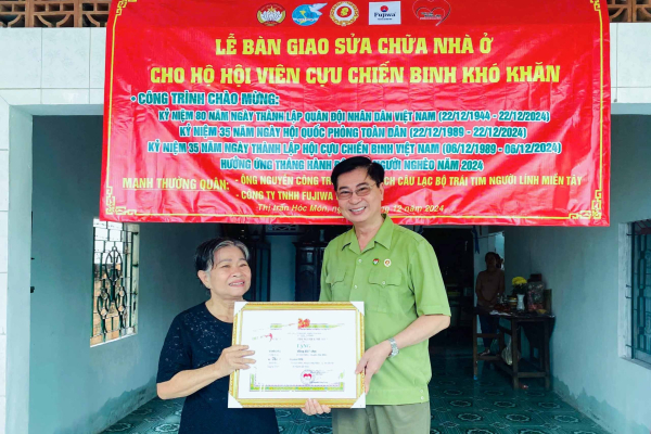 Người cựu chiến binh lan tỏa những giá trị nhân văn cao đẹp