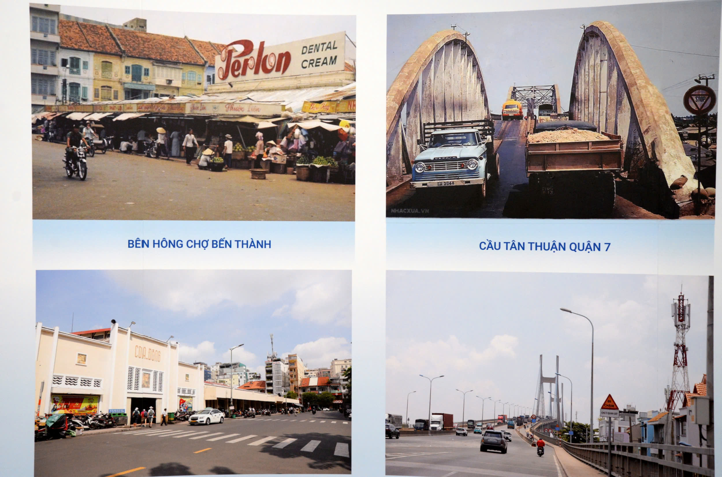 Triển lãm "Sài Gòn xưa và nay" tại ga Metro Bến Thành – Dấu ấn phát triển của TP.HCM 