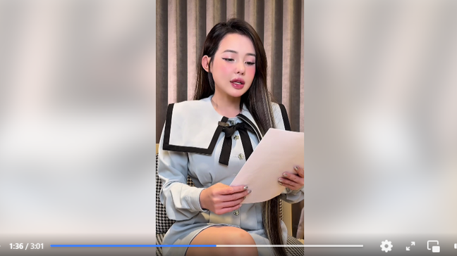 Ngân 98 nói nghi bị hãm hại và gửi đơn tố giác tới cơ quan chức năng