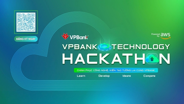 Sân chơi công nghệ dành cho tài năng trẻ VPBank Technology Hackathon 2025 trở lại với quy mô lớn
