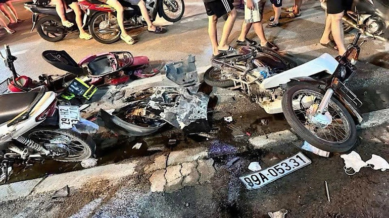 Tạm đình chỉ công tác cán bộ Công an tỉnh Bắc Ninh gây tai nạn giao thông