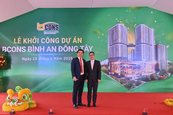 Tập đoàn Bcons khởi công dự án thứ 15 tại Bình Dương với tổng đầu tư hơn 6.500 tỷ đồng