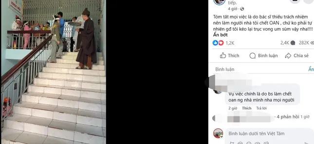 Tố bác sĩ tắc trách, người nhà làm náo loạn Trung tâm y tế để lễ 'trục vong'