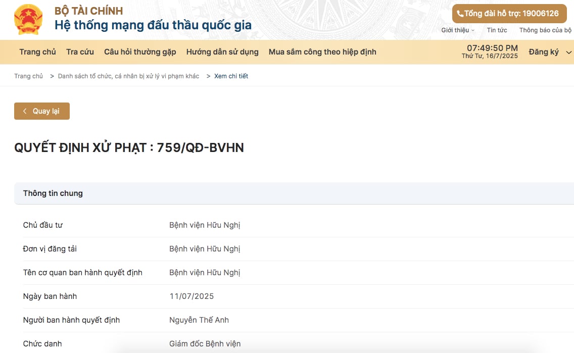 Công ty CP Dược liệu Việt Nam bị 'bêu tên' nhà thầu không đảm bảo uy tín
