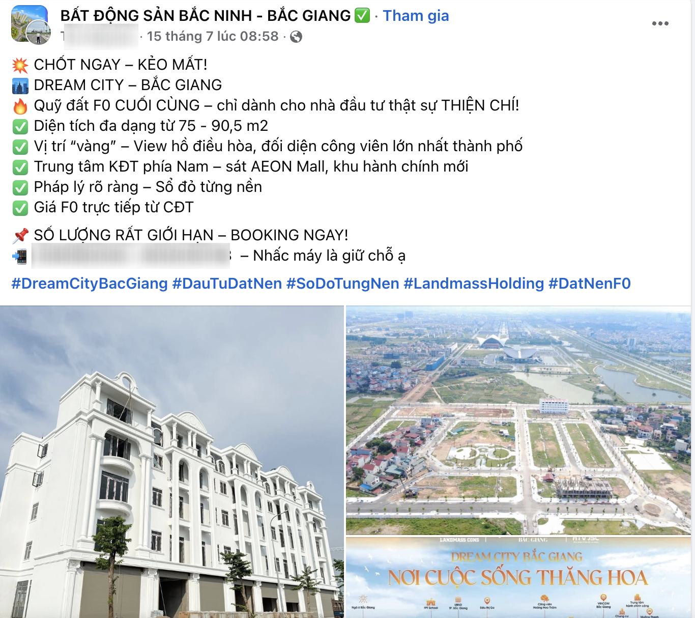 Dream City Bắc Giang bị 'tuýt còi', Bắc Ninh yêu cầu làm rõ việc rao bán khi chưa đủ điều kiện
