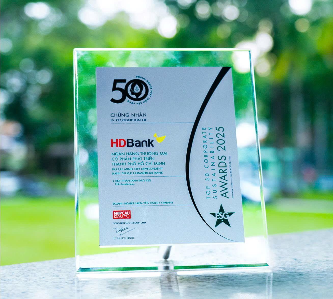 HDBank ghi dấu ấn mạnh mẽ với ba giải thưởng lớn trong nước và quốc tế