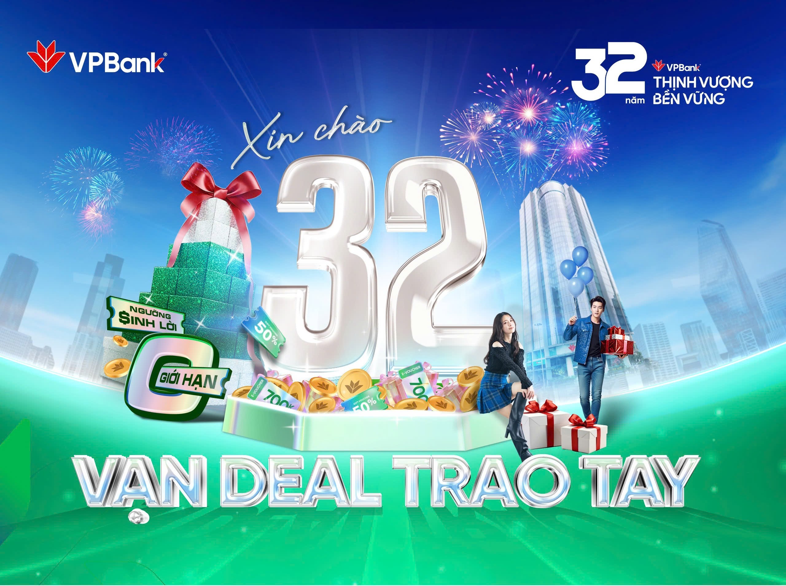VPBank tuổi 32: Hành trình định hình phong cách sống tài chính hiện đại