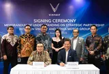 VinFast hợp tác với Gowa Moror Group lập liên doanh mở rộng hệ thống đại lý tại Indonesia