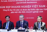 Tổng Bí thư Tô Lâm dự Tọa đàm Doanh nghiệp Việt Nam - Anh