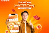 GPBank triển khai ưu đãi hoàn tiền 50.000 đồng cho khách hàng thanh toán bằng mã QR