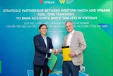 VPBank và Western Union thiết lập quan hệ hợp tác chiến lược trong lĩnh vực nhận tiền kiều hối siêu tốc vào ví điện tử và tài khoản ngân hàng tại Việt Nam