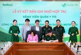 Nutifood và Bệnh viện Quân y 175 hợp tác xây dựng nền tảng nghiên cứu khoa học cho các giải pháp dinh dưỡng Việt