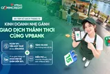 VPBank tặng 50.000 loa thông báo biến động số dư cho hộ kinh doanh