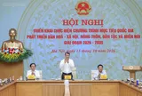 Thủ tướng Lê Minh Hưng chủ trì Hội nghị triển khai Chương trình mục tiêu quốc gia phát triển văn hóa - xã hội, nông thôn, dân tộc miền núi