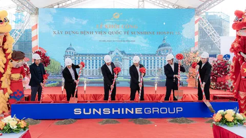 Sunshine Group khởi công xây dựng bệnh viện quốc tế tại dự án Noble Palace Tay Thang Long