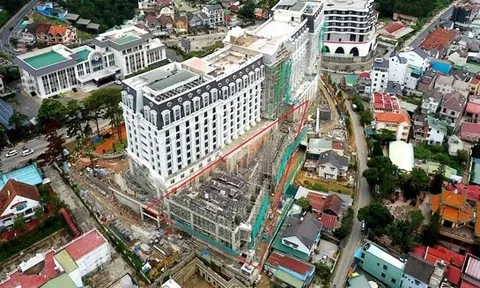 Lâm Đồng: Đóng tiền 'hợp thức' sai phạm công trình siêu khách sạn 5 sao Merperle Dalat Hotel?