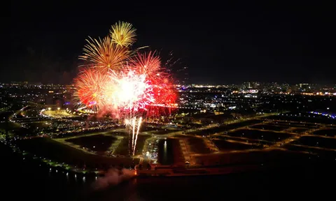 Van Phuc City là một trong 3 điểm bắn pháo hoa Dịp tết dương lịch 2025 tại Tp.HCM