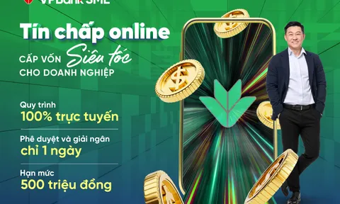 Tín chấp online VPBank - cú huých đưa SME vượt khó