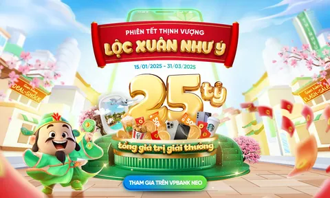 Giao dịch nhanh, rinh quà khủng 25 tỷ đồng từ VPBank dịp Xuân Ất Tỵ