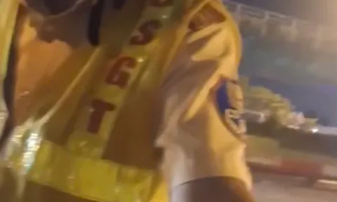 Đình chỉ thiếu tá cảnh sát giao thông có lời lẽ không chuẩn mực với cô gái