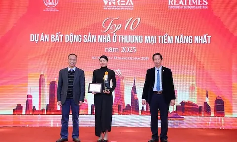 Tổ hợp căn hộ Hanoi Melody Residences nhận giải thưởng Dự án tiềm năng nhất năm 2025