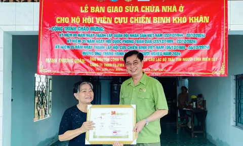 Người cựu chiến binh lan tỏa những giá trị nhân văn cao đẹp
