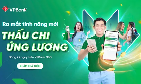 VPBank tiên phong cung cấp sản phẩm Thấu chi ứng lương lên tới 80 triệu đồng