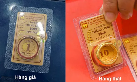 Giá vàng liên tục tăng cao, cẩn thận mua phải vàng giả