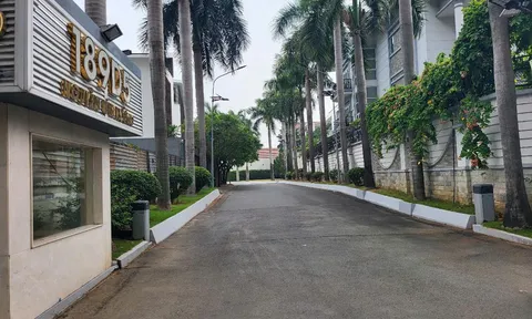 Tháo dỡ chốt chặn trái phép dẫn vào biệt thự của Tổng Giám đốc Công ty Cát Tiên Sa