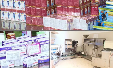 Triệt phá đường dây sản xuất, buôn bán thuốc tân dược giả