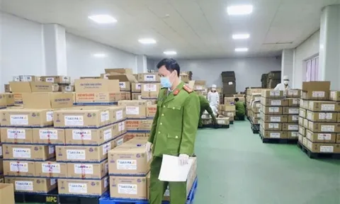 Bộ Công an công bố danh sách 84 sản phẩm sữa đã thu giữ trong đường dây sữa giả 