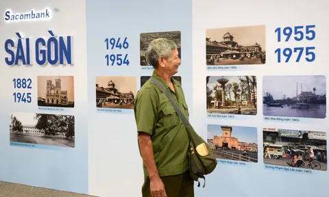 Triển lãm "Sài Gòn xưa và nay" tại ga Metro Bến Thành – Dấu ấn phát triển của TP.HCM 