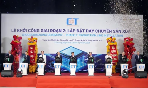 Khởi công giai đoạn 2 nhà máy ATP nhân kỷ niệm 50 năm thống nhất đất nước