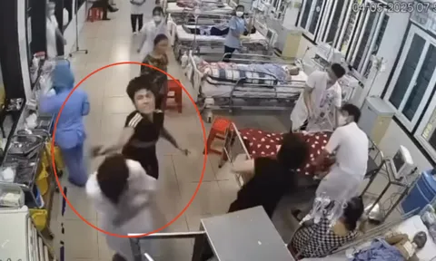 Người nhà bệnh nhân đánh liên tiếp vào đầu nhân viên y tế BV Đa khoa Nam Định 