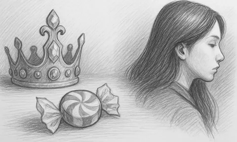 Một chiếc vương miện, một viên kẹo và một niềm tin bị tan chảy