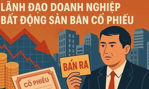 Hàng loạt sếp lớn bất động sản bán cổ phiếu để giải quyết tài chính cá nhân
