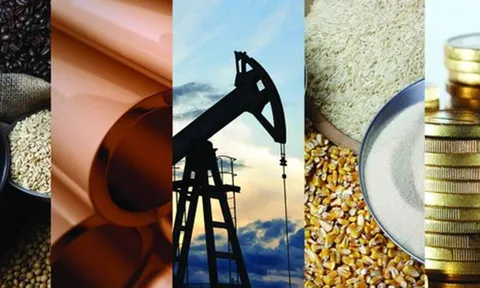 Thị trường hàng hóa nguyên liệu thế giới tiếp tục biến động
