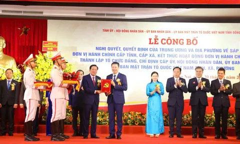 Aqua City được lựa chọn là địa điểm tổ chức Lễ công bố nghị quyết sáp nhập tỉnh Đồng Nai và Bình Phước