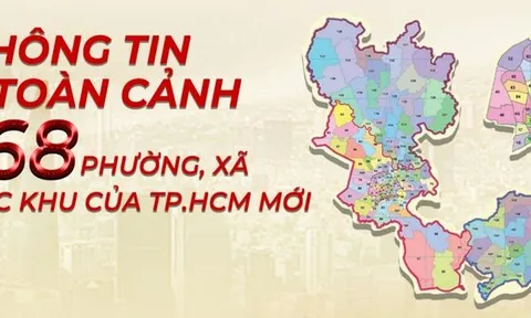 TP HCM: Ra mắt công cụ tra cứu nhanh 168 phường, xã, đặc khu mới 