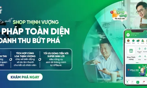 VPBank ra mắt Shop Thịnh Vượng, giải pháp quản trị tài chính chuyên biệt cho hộ kinh doanh