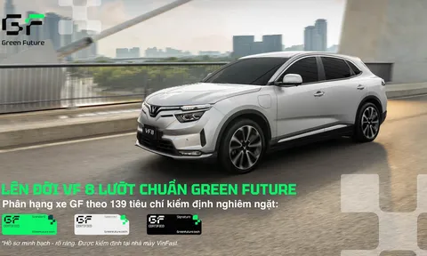 Green Future cung cấp xe Vinfast VF8 đã qua sử dụng được kiểm định minh bạch tại nhà máy