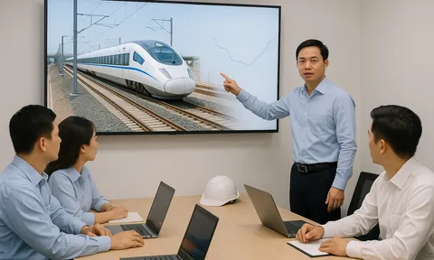 Nhận làm việc khó, một doanh nghiệp nhắm vai “nhạc trưởng” tại tuyến đường sắt cao tốc Bắc-Nam