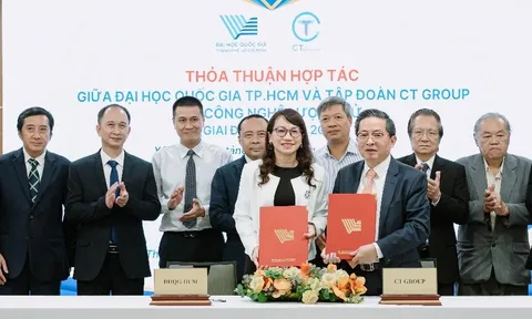 CT Group hợp tác chiến lược với Đại học Quốc gia TP.HCM phát triển công nghệ và nhân lực chất lượng cao
