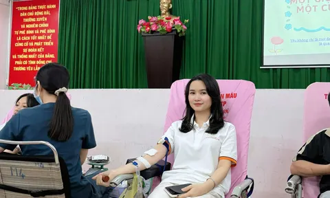 Lan tỏa vòng tròn nhân ái từ những giọt máu nghĩa tình tại Bệnh viện Lê Văn Việt